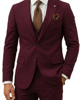 Abito da uomo a tre pezzi con blazer, gilet e pantaloni 6