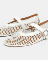 Ballerine Mary Jane in rete da donna con fibbia 2