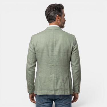 Blazer da uomo a tre bottoni con revers a dente 11