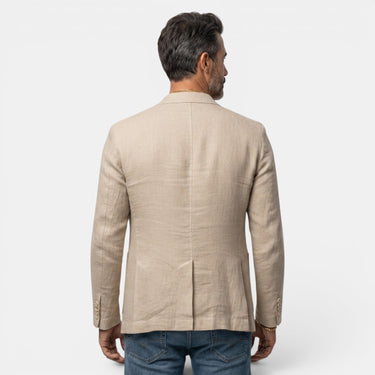 Blazer da uomo a tre bottoni con revers a dente 7