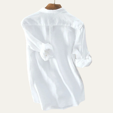 Camicia da uomo a maniche lunghe con bottoni 3