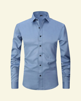 Camicia da uomo a maniche lunghe con bottoni 4