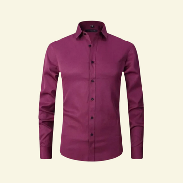 Camicia da uomo a maniche lunghe con bottoni 8
