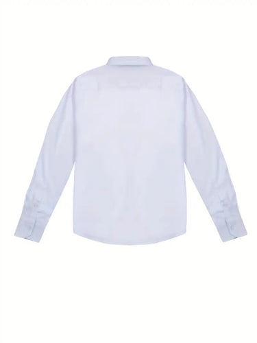 Camicia da uomo con bottoni e dettagli a fantasia 10