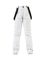 Completo da donna con giacca con cappuccio e pantaloni con bretelle 3