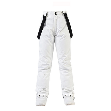 Completo da donna con giacca con cappuccio e pantaloni con bretelle 3