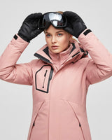 Completo da sci da donna con giacca con cappuccio e pantaloni 3