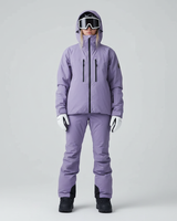 Completo da sci da donna con giacca con cappuccio e pantaloni 4