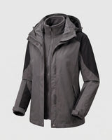 Giacca Outdoor Donna 2-in-1 con Cappuccio 12