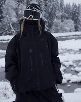 Giacca da neve da donna con cappuccio e zip integrale 3
