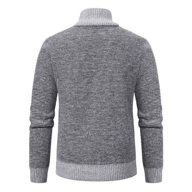 Giacca ibrida trapuntata in maglia da uomo 6