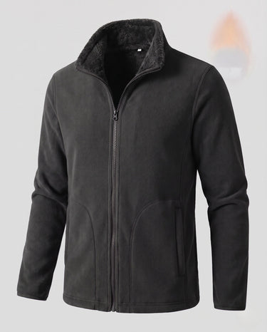 Giacca in pile da donna con collo a lupetto e zip integrale 11