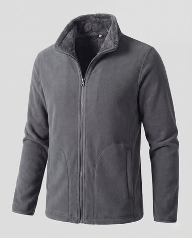 Giacca in pile da donna con collo a lupetto e zip integrale 12