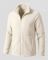 Giacca in pile da donna con collo a lupetto e zip integrale 6