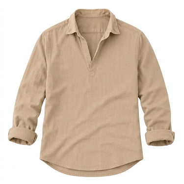 Maglia a maniche lunghe da uomo con scollo a V 1