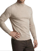 Maglione a maniche lunghe con collo alto da uomo 1