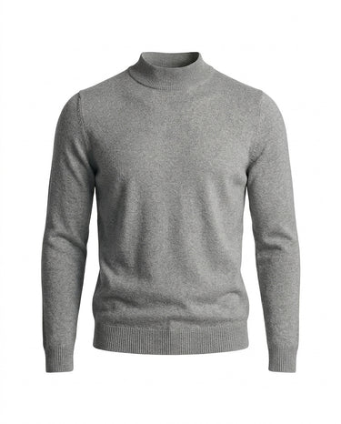 Maglione a maniche lunghe con collo alto da uomo 6