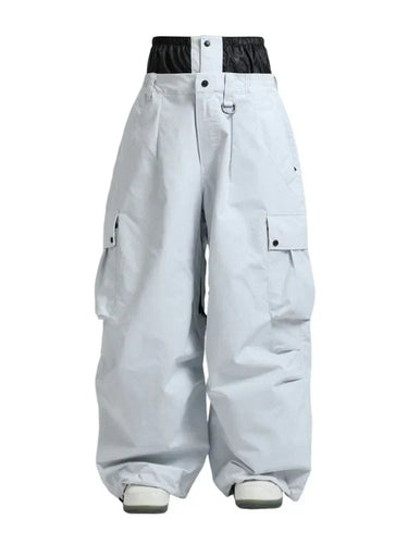 Pantaloni Cargo Larghi da Uomo con Vita Elastica 3
