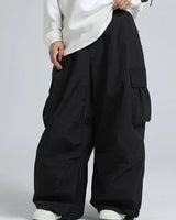 Pantaloni Cargo Larghi da Uomo con Vita Elastica 6