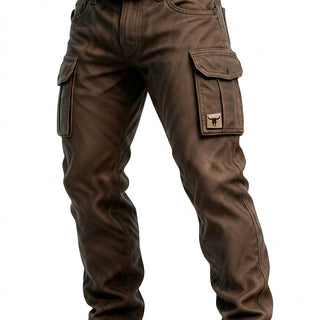 Pantaloni Cargo Utility da Uomo con Cintura 1