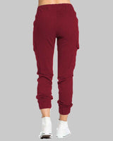 Pantaloni Jogger Cargo da Donna con Vita a Coulisse 12