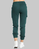 Pantaloni Jogger Cargo da Donna con Vita a Coulisse 13