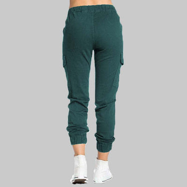 Pantaloni Jogger Cargo da Donna con Vita a Coulisse 13