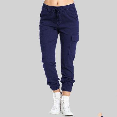 Pantaloni Jogger Cargo da Donna con Vita a Coulisse 2