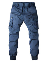 Pantaloni Jogger Cargo da Uomo con Tasche con Zip 1