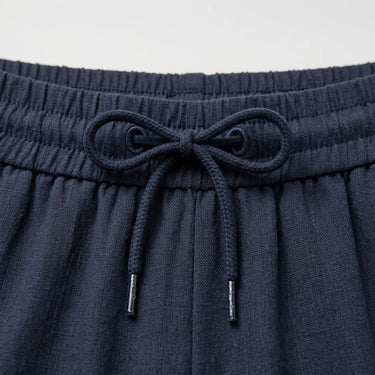 Pantaloni a gamba larga da donna con vita a coulisse 3