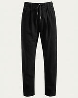 Pantaloni a pieghe da uomo con vita a coulisse 3