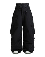 Pantaloni cargo da uomo a gamba larga con vita regolabile 1