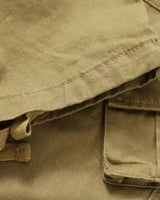 Pantaloni cargo da uomo con tasche a patta e cintura 6