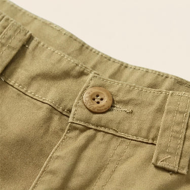 Pantaloni cargo da uomo con tasche a patta e cintura 7