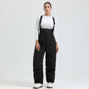 Pantaloni da sci da uomo con bretelle e chiusura a zip 14