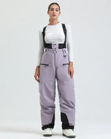 Pantaloni da sci da uomo con bretelle e chiusura a zip 16
