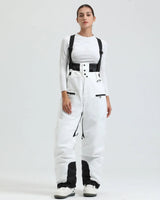 Pantaloni da sci da uomo con bretelle e chiusura a zip 18