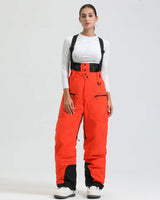 Pantaloni da sci da uomo con bretelle e chiusura a zip 19