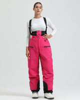 Pantaloni da sci da uomo con bretelle e chiusura a zip 21