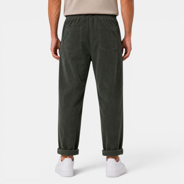 Pantaloni da uomo a gamba dritta in velluto a coste 8