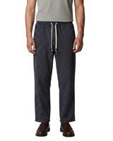 Pantaloni da uomo a righe con coulisse 1