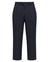 Pantaloni da uomo a righe con coulisse 2