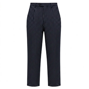 Pantaloni da uomo a righe con coulisse 2