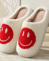 Pantofole Pelose da Donna con Faccina Smiley 11