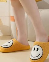 Pantofole Pelose da Donna con Faccina Smiley 5