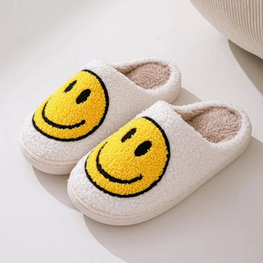 Pantofole Pelose da Donna con Faccina Smiley 8