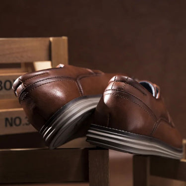 Scarpe Derby da uomo stringate con suola a contrasto 17