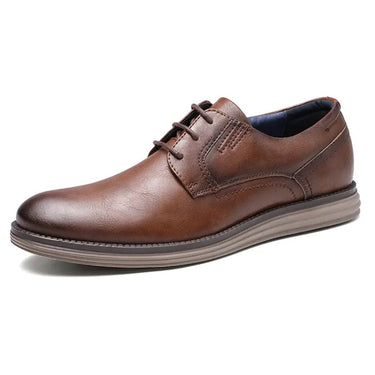 Scarpe Derby da uomo stringate con suola a contrasto 3