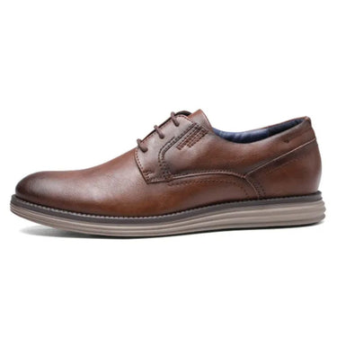 Scarpe Derby da uomo stringate con suola a contrasto 7
