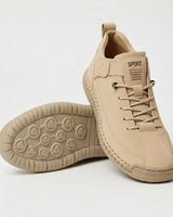 Sneakers basse stringate da donna con cinturino laterale 20